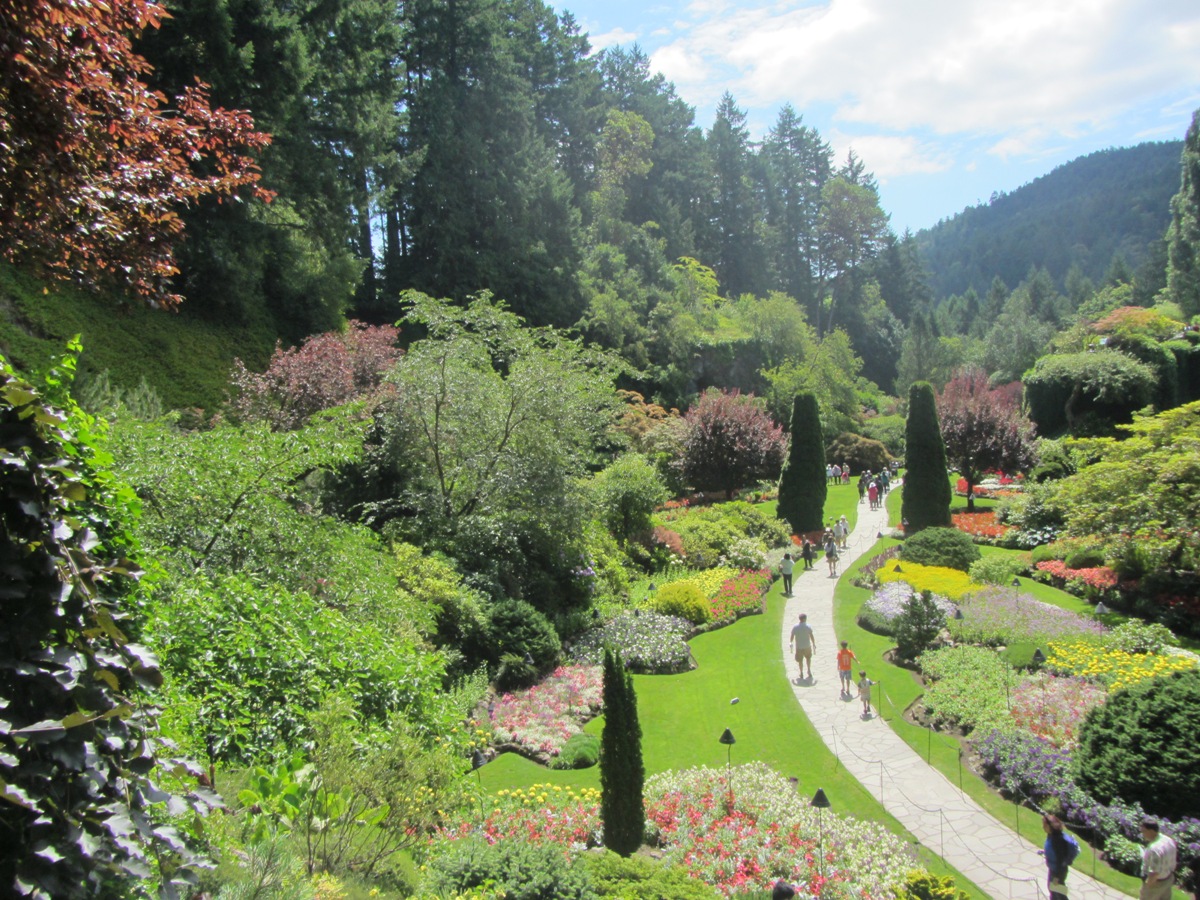Trip to Vancouver, Victoria BC - Buchart Gardens - Devens Journey