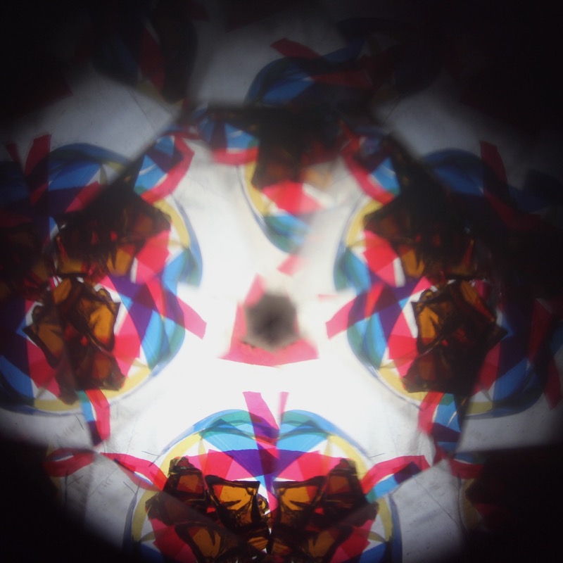 Colors in a kaleidoscope