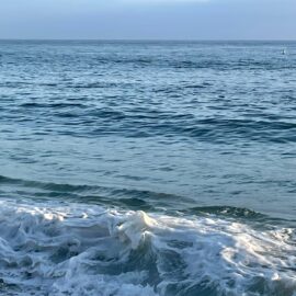 Ripples on the Ocean Mirror – Breathtaking White Waves