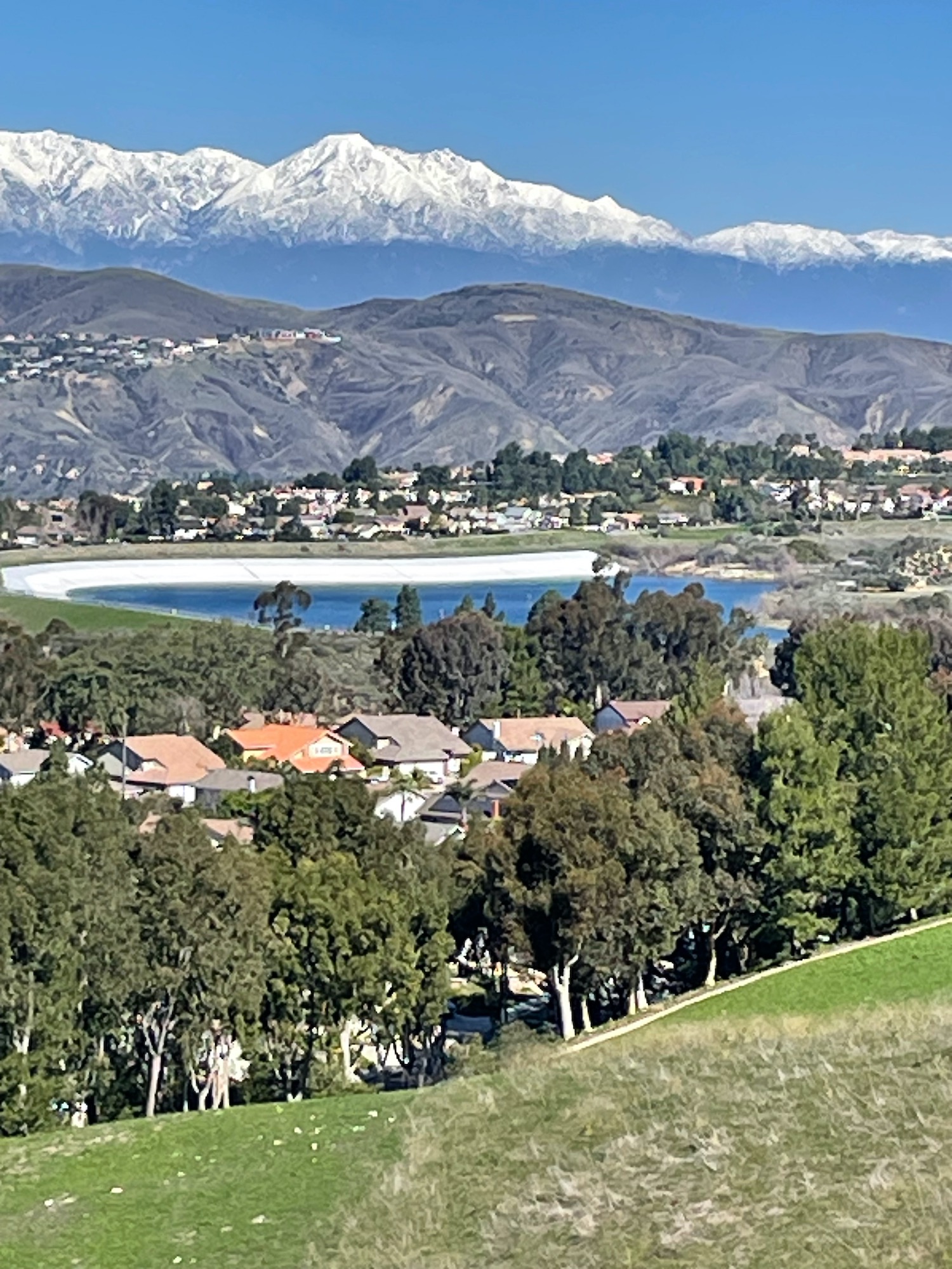 Mountains Are Calling - Mt Baldi View from Santiago Oaks Hills - Feb 11, 2024