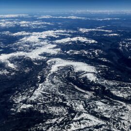 Merging with Nature from my Plane Ride